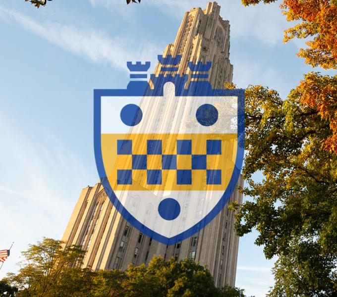 Cathedral of Learning with Pitt shield